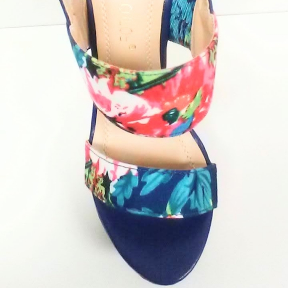 NEW! CUTE! ROYAL BLUE WEDGE HEEL! - Picture 6 of 8